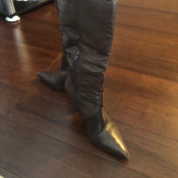 Bronx brown leather boots Size 8.5 - Picture 4 of 7